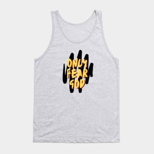 Only Fear God | Christian Tank Top